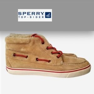 Sperry Topsider Betty Tan Suede Bootie